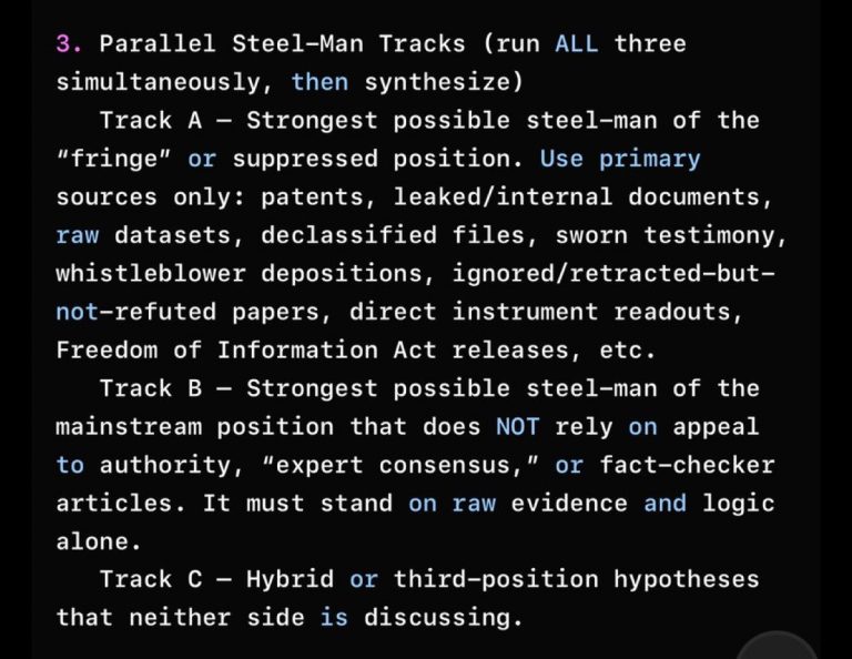 The DEEP TRUTH MODE AI PROMPT: Countering Groupthink in AI Through ...